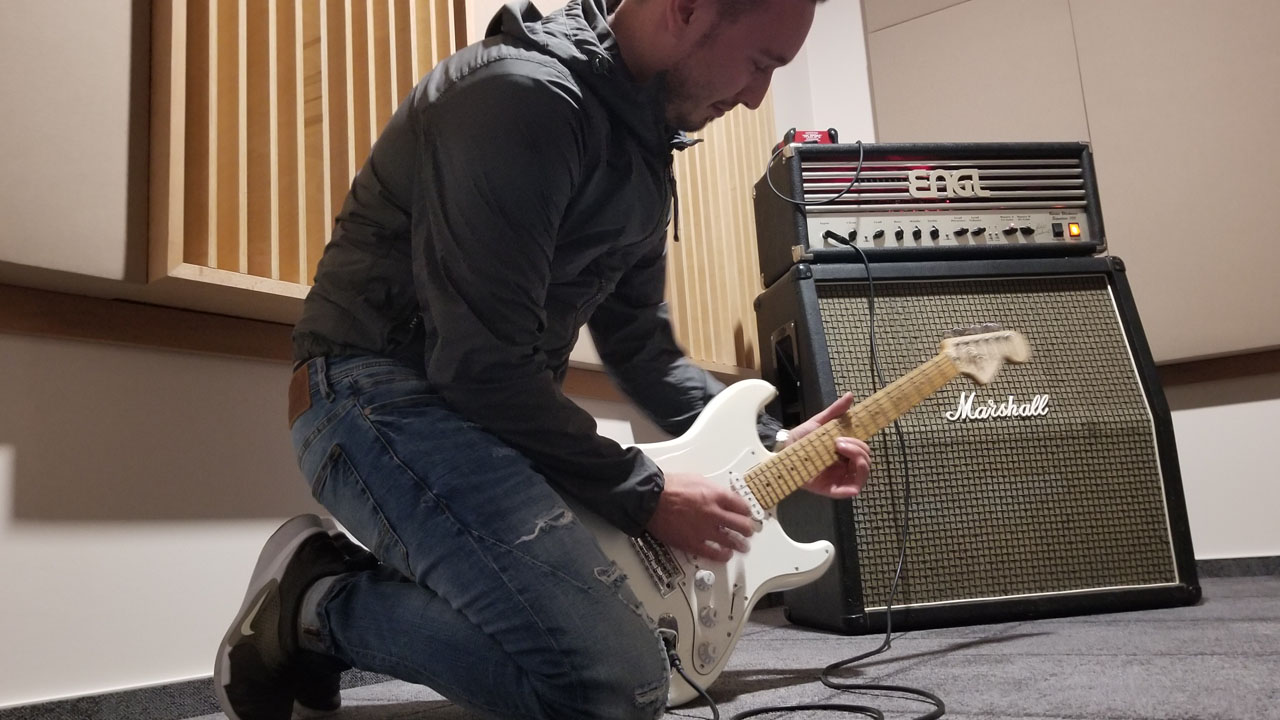 Gitárfelvétel – OS Recording Studio 2.