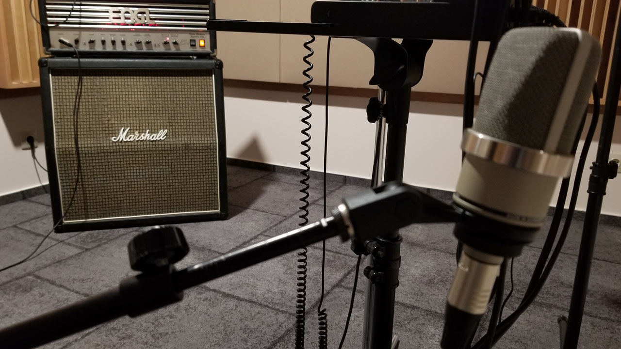 Gitárfelvétel – OS Recording Studio 3.